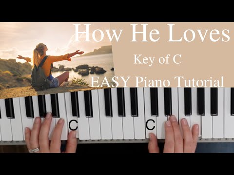 YouTube video about: How he loves us piano chords?