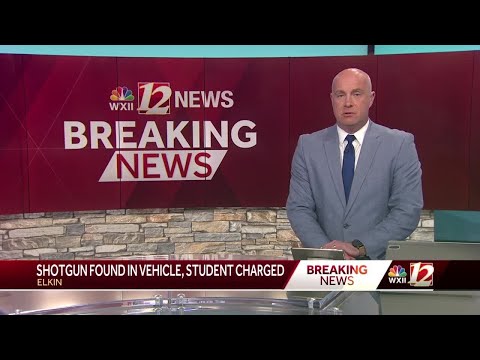Elkin student facing charges after shotgun found in his vehicle