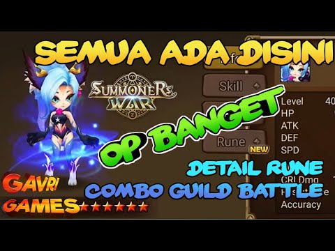 Semua Detail Rune Dan Combo Mina Ada Disini Summoners War: Sky Arena
