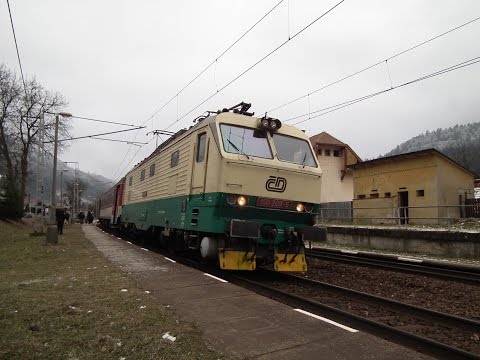 "Banán" 150.209 ČD na Os 3413 a 3416