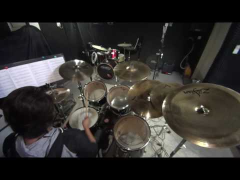Trinity Guildhall Drum Kit Grade 8 - Brazil overture Drum Cover By SkyLau