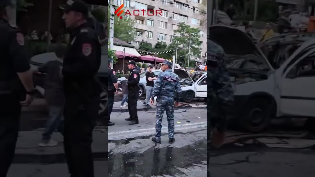 Կադրեր՝ Սարյան փողոցում տեղի ունեցած պայթյունից