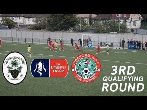 Haringey Borough F.C 4 | 1 Bideford A.F.C [Full Highlights] FA Cup 3rd Qualifying Round