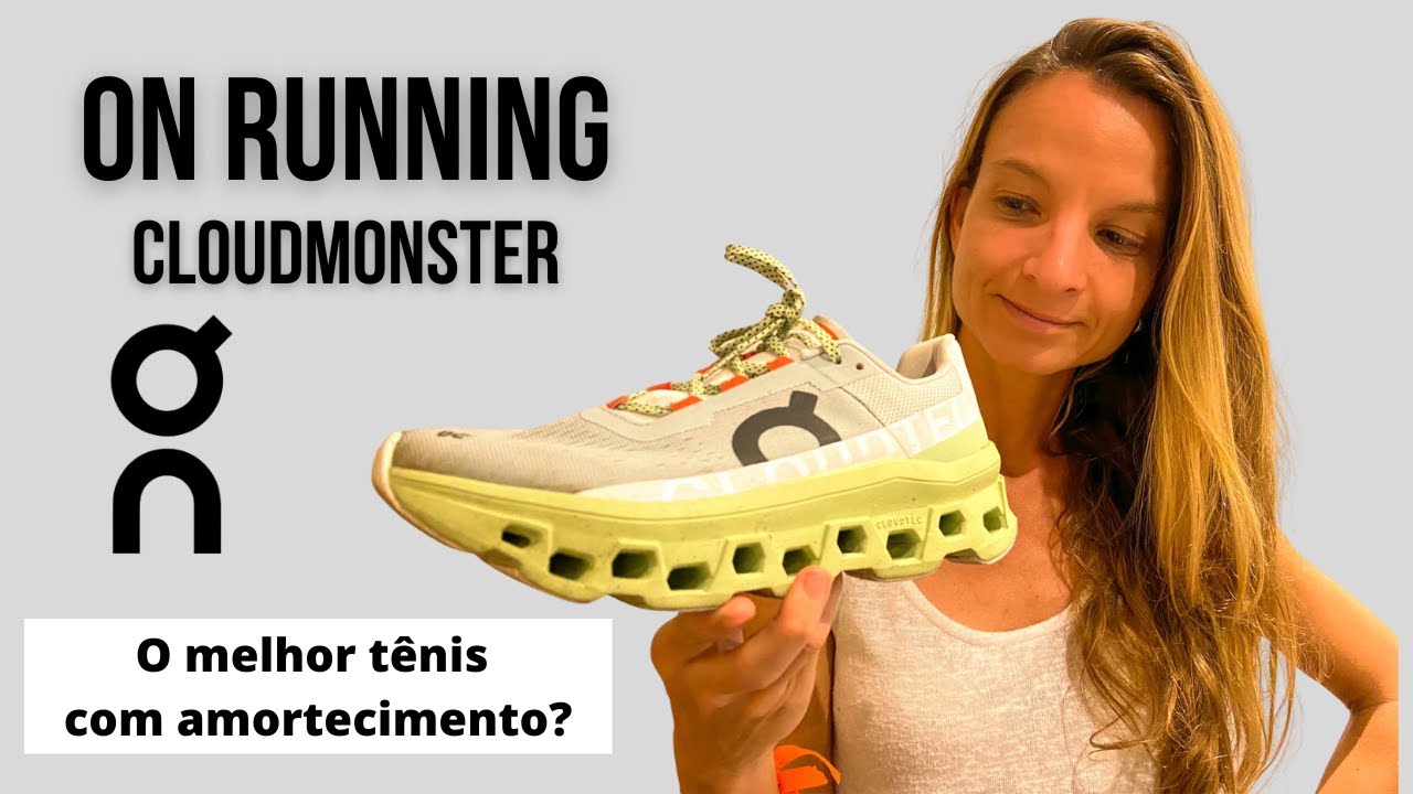 ON CLOUDMONSTER - Um monstro de amortecimento da ON RUNNING