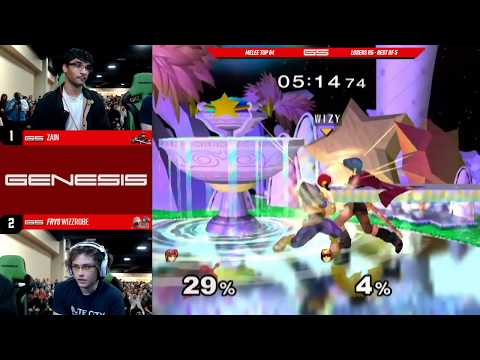 Genesis 5 - Zain (Marth) vs. Fry's | Wizzrobe (Captain Falcon) - SSBM - Top 64, Losers Round 5