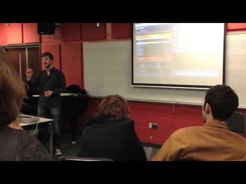 Andrew Lipow - Kontakt Lecture (Belmont University)