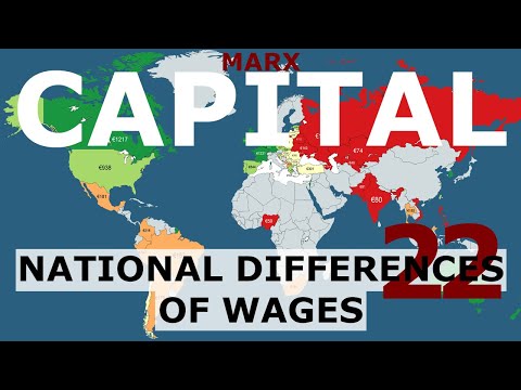 Understanding Marx's Capital Volume 1 Chapter 22 - National Differences of Wages