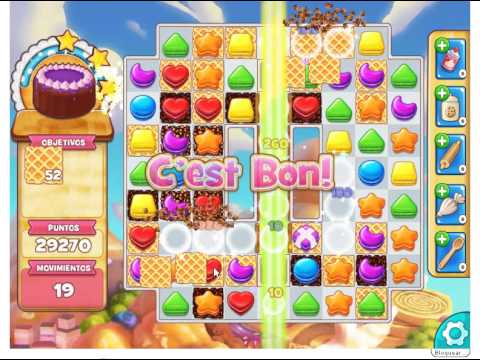 Cookie Jam - LEVEL 665  --   3 STARS  -DIFFICULT- ( No booster ) GAMES