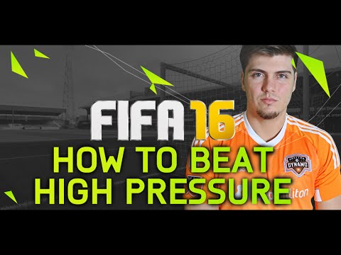HOW TO BEAT HIGH PRESSURE DEFENDING IN FIFA 16! THE ULTIMATE TUTORIALS & TIPS
