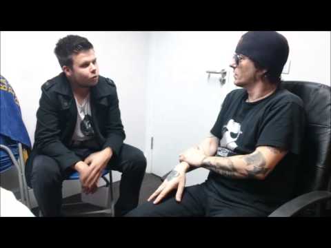 All About The Rock TV - Interview with Rachel Bolan from Skid Row @ Rock City, Nottingham 2013