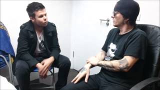 All About The Rock TV - Interview with Rachel Bolan from Skid Row @ Rock City, Nottingham 2013