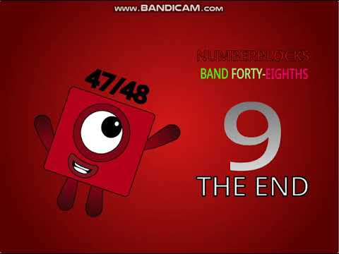 Numberblock Band Fourty-Eighths 1-17 (not mine)