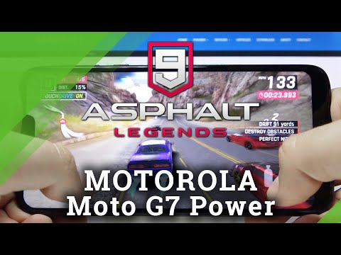 Asphalt 9 on MOTOROLA Moto G7 Power – Gameplay