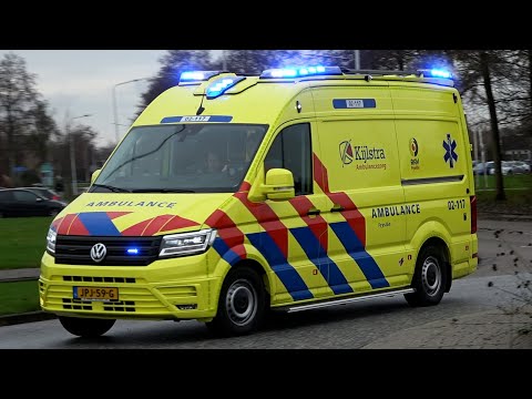 [Primeur] A1, V-Care CR Ambulance 02-117 Dokkum naar melding