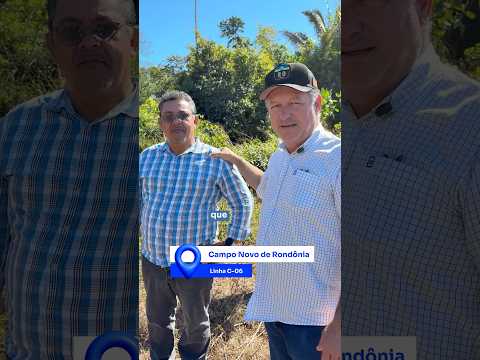 Nova ponte sobre o Rio Braço Esquerdo em Campo Novo de Rondônia