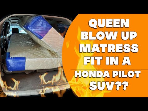 YouTube video about: Can a queen mattress fit in a honda pilot?