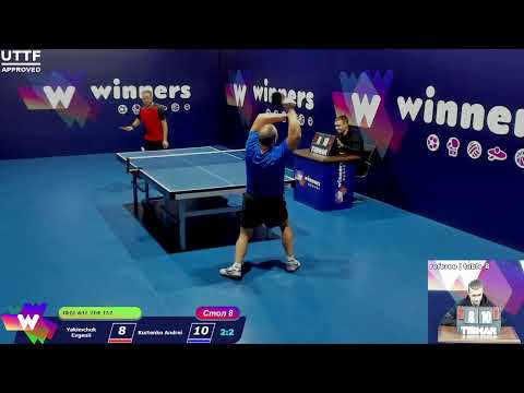Yakimchuk Evgenii -Kurtenko Andrei. WINners CUP Table Tennis 8 05.01.2021 09:15