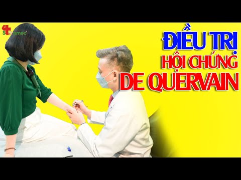 Hội chứng DE QUERVAIN - Điều trị thế nào?