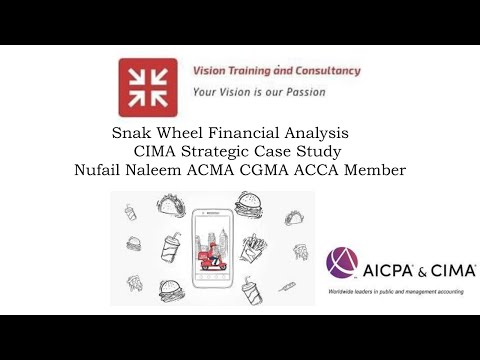 Snak Wheel Ratios and Financial Analysis CIMA Strategic Case Study #CIMA #AICPA #CGMA #ACMA #FLP