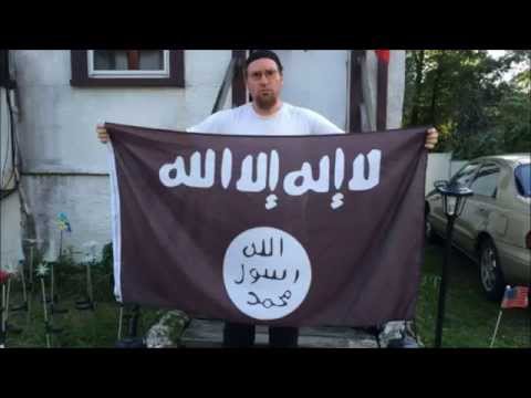 Nj Man Flying Isis Flag