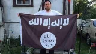 NJ Man Flying ISIS Flag