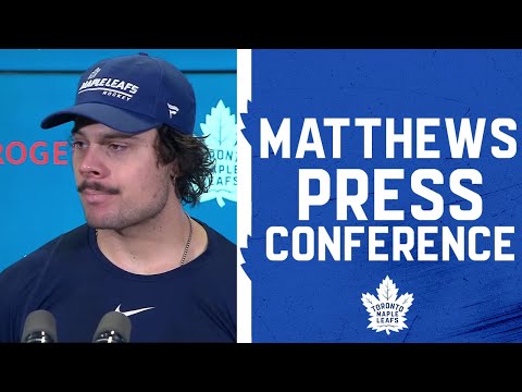 Auston Matthews Pre Game | Toronto Maple Leafs vs. Boston Bruins | November 6, 2021