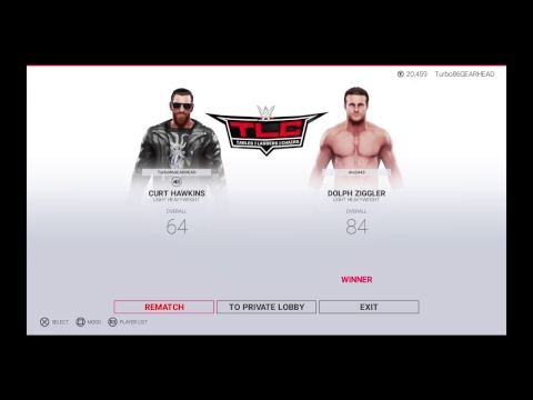 Curt Hawkins Vs Dolph Ziggler (Normal)