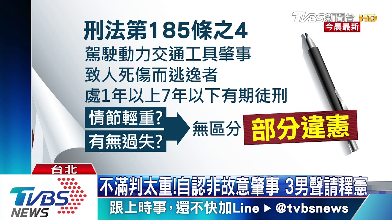 不分輕重!肇逃均判1年起跳 大法官認違憲