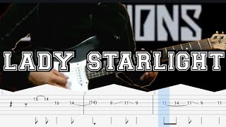 How to play | lady starlight-Scorpions(guitar solo with Tab lesson)