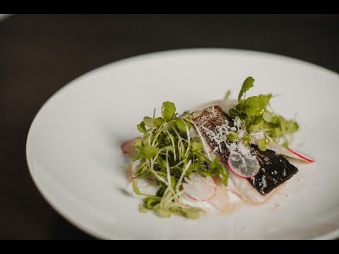 Gebratenes Saiblingsfilet mit Südtiroler Apfel g.g.A. und Kren