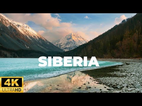 Take an Incredible 4 Tour of Siberia from the Sky! | Flying Over Siberia 4kKScenic Relaxation