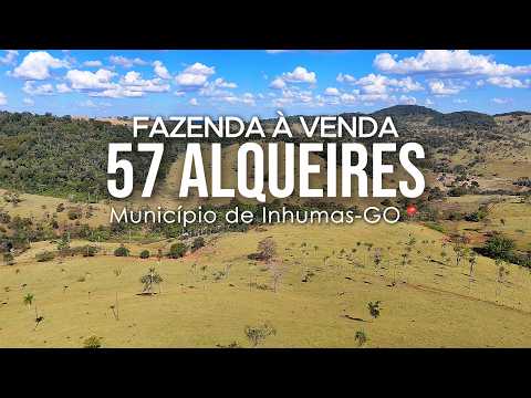 Fazenda à Venda – Inhumas/GO ( 57 alqueires ) #fazendaavenda #agro #pecuaria