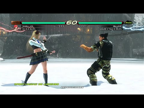 L7 03 Lili Rochefort VS Kazuya Michima Tekken 6 Gameplay ( Uchiha x24 ) PS3
