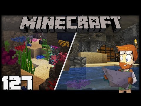 EPIC Underwater Cave Base! Minecraft 1.13 Survival!