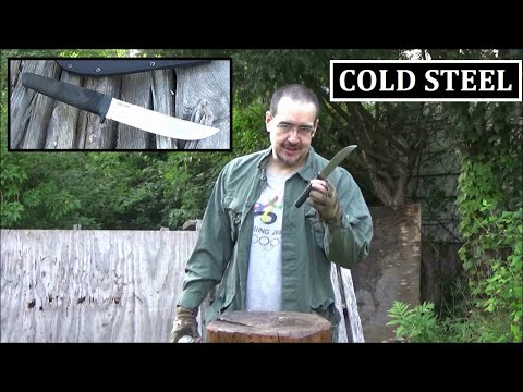 Cold Steel Outdoorsman Lite ($26) Super Value Knife - Discussion And Bottle Sacrifice