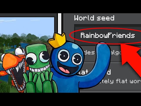 Minecraft SEED Revelation! Explore a Shizo RAINBOW World!