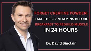 Forget Creatine Powder! Take These 2 Vitamins Before Breakfast to Rebuild Muscle In 24 Hours.
