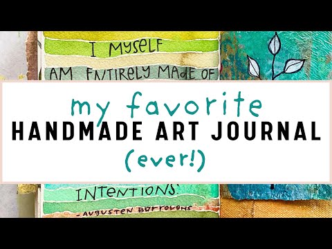 My Favorite Art Journal Ever - Quick Flip Through