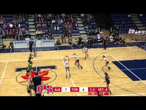 DF2 Championnat de volleyball feminin de SIC 2015: Alberta vs Toronto thumbnail