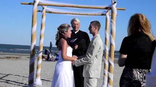 preview picture of video 'Greg and Samantha Roach wedding, Tybee Island, GA'