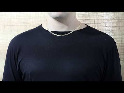 R2_18 - 9ct Gold Italian Curb Chain  4mm  18"