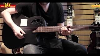 Video thumbnail for Ovation - Elite TX DS778TX Demo at GAK by GAK