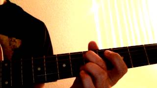 Guitar Lesson: Escape the Fate- Not Good Enough for Truth in Cliche (ACOUSTIC INTRO ONLY)