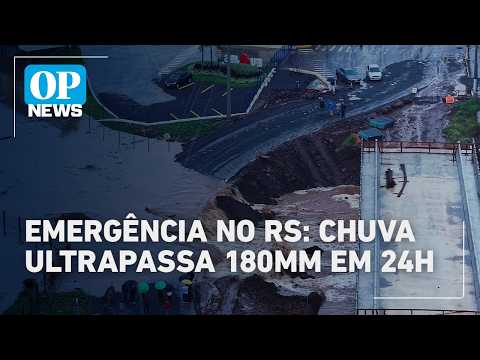 Rio Grande do Sul em alerta: Mais de mil pessoas fora de casa após temporais | #OP News