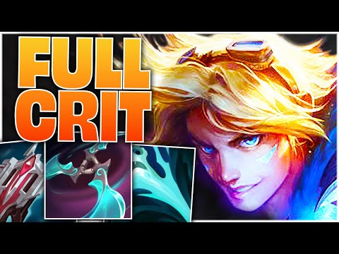Full Crit Ezreal DOMINATES! | Navori Flickerblades + Essence Reaver Build | League of Legends