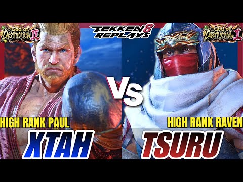 Tekken 8 - Xtah (Paul) vs Tsurugashima (Raven) - Epic Ranked Match