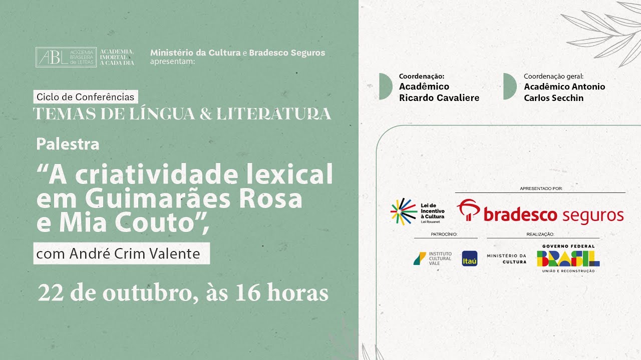 A criatividade lexical em Guimarães Rosa e Mia Couto