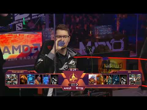 MDL Disneyland® Paris Major | Upper Bracket R2 | Bo3 | Team Secret vs OG | Game 1