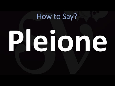 How to Pronounce Pleione? (CORRECTLY)