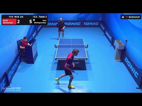 11:35 Serhii Zemiantsev - Yurii Shchepanskyi 15.09.2023 TT Euro.Cup Ukraine  Star.  Table 3